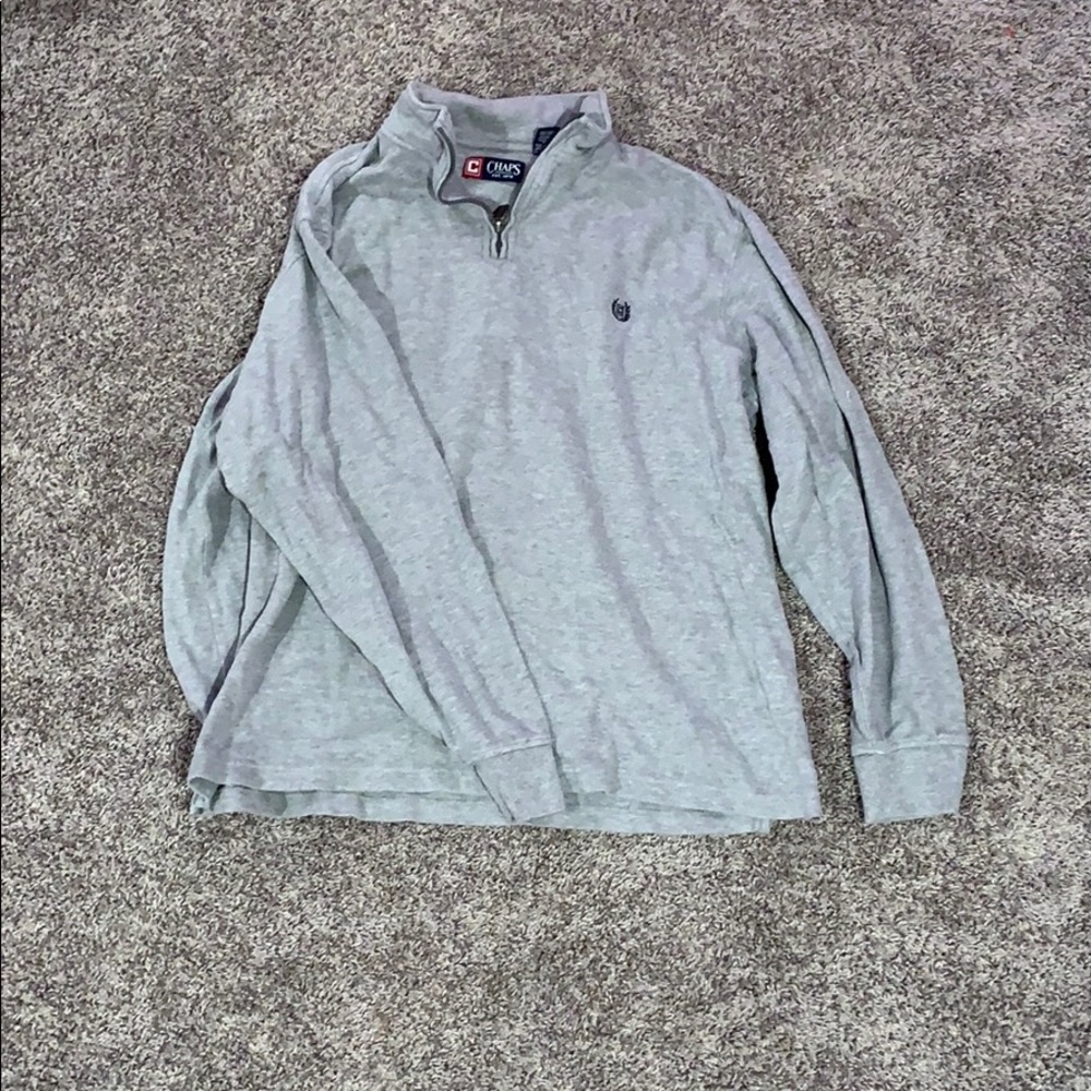 Chaps grey sweatshirt